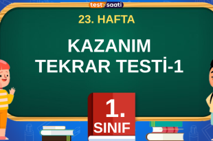 KAZANIM TEKRAR TESTİ-1