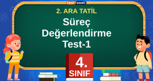 4. SINIF Ara Tatil Süreç Değerlendirme Test-1