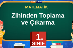 Zihinden Toplama ve Çıkarma