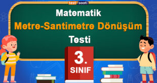 Metre-Santimetre Dönüşüm