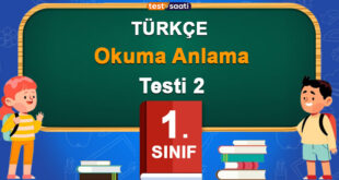 1. Sınıf Okuma Anlama Testi 2