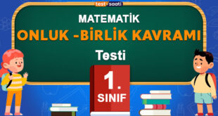 Onluk -Birlik Kavramı