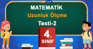 Uzunluk Ölçme Test-2