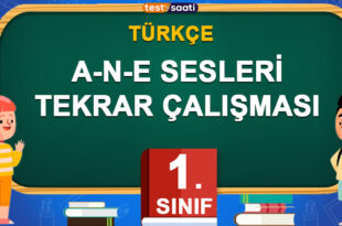 A-N-E SESLERİ TEKRAR ÇALIŞMASI