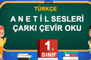 A N E T İ L SESLERİ ÇARKI ÇEVİR OKU