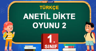 ANETİL DİKTE OYUNU 2