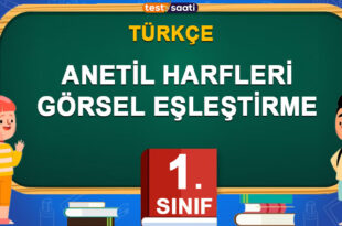 ANETİL HARFLERİ GÖRSEL EŞLEŞTİRME