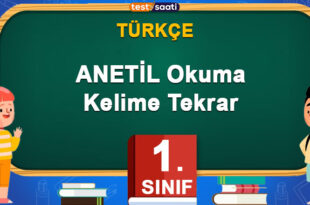 ANETİL Okuma Kelime Tekrar