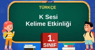 K Sesi Kelime Etkinliği