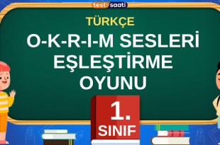 O-K-R-I-M SESLERİ EŞLEŞTİRME OYUNU