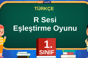 R Sesi Eşleştirme Oyunu