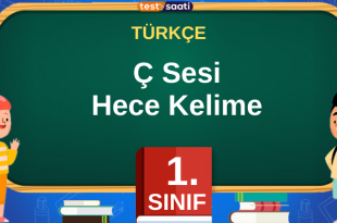 Ç Sesi Hece Kelime