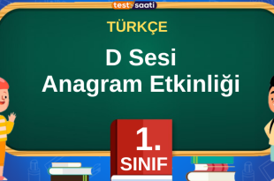 D Sesi Anagram Etkinliği