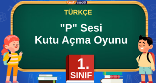 "P" Sesi Kutu Açma Oyunu