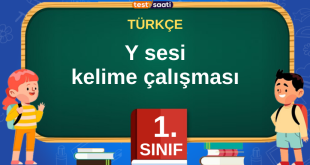 Y sesi kelime çalışması