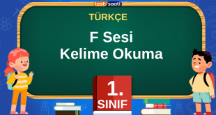 F Sesi Kelime Okuma