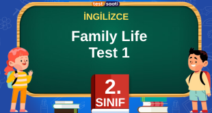 Family Life Test 1