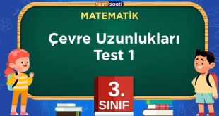 Çevre Uzunlukları Test 1