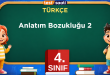 anlatım