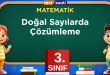 3. Sınıf Matematik Doğal Sayılarda Çözümleme