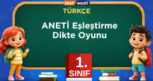 ANETİ Eşleştirme Dikte Oyunu