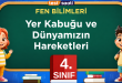 Yer Kabuğu Ve Dünyamızın Hareketleri